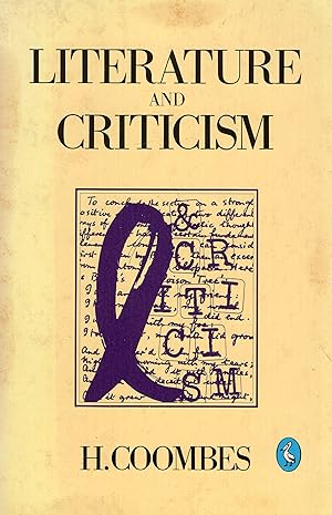 Seller image for Literature and Criticism for sale by A Cappella Books, Inc.