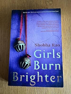 Seller image for GIRLS BURN BRIGHTER for sale by Happyfish Books