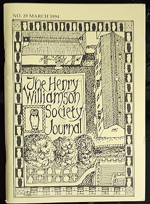 Image du vendeur pour The Henry Williamson Society Journal March 1994 Number 29 mis en vente par Shore Books