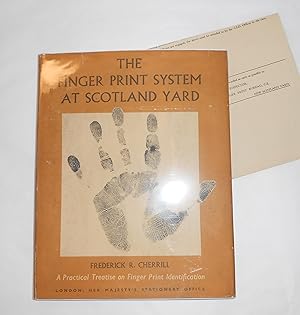 Seller image for The Finger Print System At Scotland Yard (fingerprint) for sale by David Bunnett Books