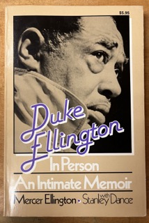 Seller image for Duke Ellington in Person: An Intimate Memoir for sale by Sellers & Newel Second-Hand Books 