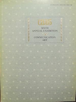 Imagen del vendedor de ca' 65 Sixth Annual Exhibition Communication Art a la venta por Basket Case Books