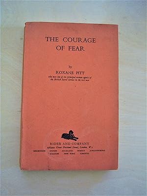Imagen del vendedor de The courage of fear a la venta por RightWayUp Books