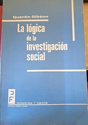 Seller image for LGICA DE LA INVESTIGACIN SOCIAL, LA for sale by Antrtica