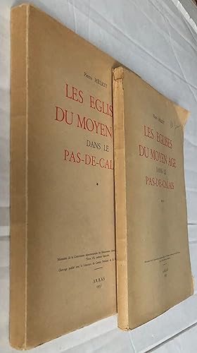 Image du vendeur pour Les glises du Moyen Age dans le Pas-de-Calais en 2 tomes Mmoires de la commission dpartementale des Monuments historiques du Pas-de-Calais tome VII 1er et 2me fascicule mis en vente par Librairie Thot