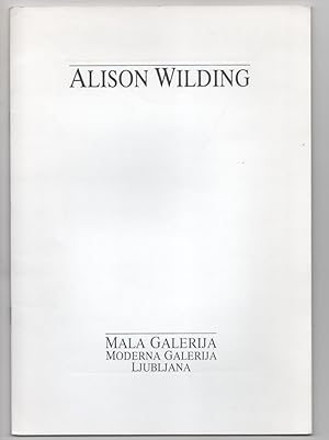 Seller image for Alison Wilding for sale by Jeff Hirsch Books, ABAA