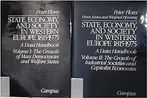 State Economy and Society in Western Europe 1815 - 1975. COMPLETE in 2 volumes. - Volume I: The g...