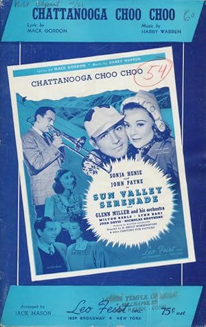 Seller image for Chattanooga Choo Choo arranged for Vocal Trio and Violins (1941) for sale by CorgiPack
