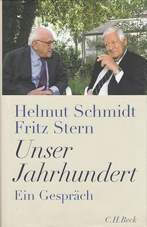 Seller image for Unser Jahrhundert : Ein Gesprch. for sale by Versandantiquariat Nussbaum