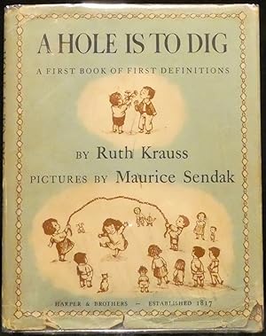 Seller image for A Hole Is To Dig. A First Book of First Definitions for sale by R & G Bliss Books