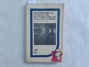 Seller image for Metodologa y tcnicas de investigacin en Ciencias Sociales. for sale by Librera "Franz Kafka" Mxico.