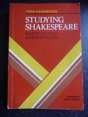 Imagen del vendedor de Studying Shakespeare (York Handbooks S.) a la venta por WeBuyBooks