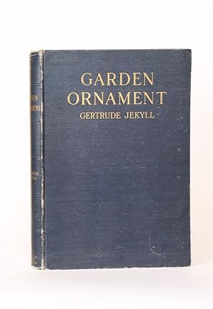 Bild des Verkufers fr Garden Ornament zum Verkauf von Rare Illustrated Books