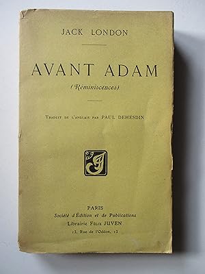 Avant Adam (Réminiscences)