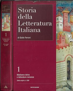 Bild des Verkufers fr Storia della letteratura italiana Vol. I Medioevo latino e letterature romanze dalle origini al 1300 zum Verkauf von Biblioteca di Babele