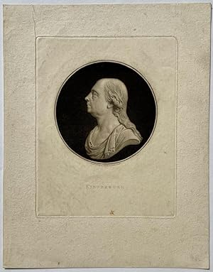 Antique print, mezzotint | Bust portrait of admiral Jan Hendrik van Kinsbergen, published 1806, 1 p.
