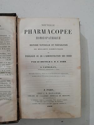 Nouvelle pharmacopee homoeopathique, ou Histoire naturelle et preparation des medicaments homoeop...
