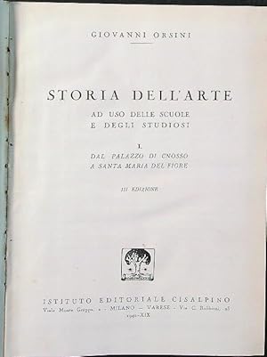 Imagen del vendedor de Storia dell'arte I a la venta por Librodifaccia