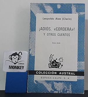 Immagine del venditore per Adis, "Cordera"! y otros cuentos venduto da MONKEY LIBROS