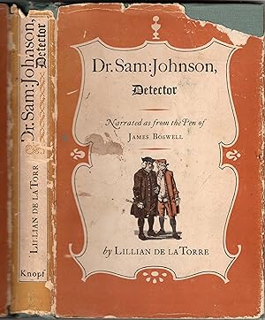 Bild des Verkufers fr Dr. Sam: Johnson, Detector. being a light-hearted collection of recently-reveal'd episodes in the career of the great lexicographer, narrated as from the pen of James Boswell zum Verkauf von Bob's Books