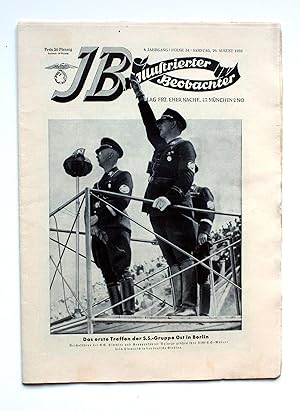 Seller image for IB Illustrierter Beobachter 8. Jahrgang 26. August 1933 Folge 34 for sale by Versandantiquariat Hsl