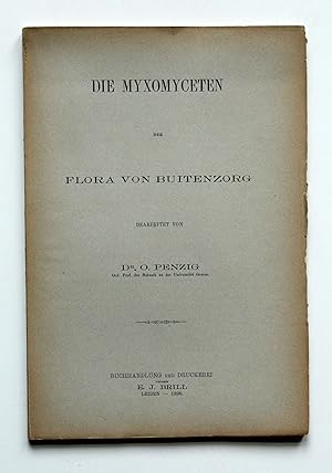 Image du vendeur pour Die Myxomyceten der Flora von Buitenzorg. mis en vente par Versandantiquariat Hsl
