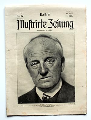 Bild des Verkufers fr Berliner Illustrirte Zeitung 30. Jahrgang 7. August 1921 Nummer 32 zum Verkauf von Versandantiquariat Hsl