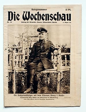 Die Wochenschau. Kriegsnummer 33 12. August 1916