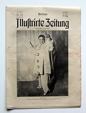 Bild des Verkufers fr Berliner Illustrirte Zeitung 30. Jahrgang 14. August 1921 Nummer 33 zum Verkauf von Versandantiquariat Hsl