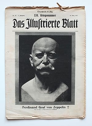 Imagen del vendedor de Das Illustrierte Blatt. 5. Jahrgang Nr. 12 18. Mrz 1917. 138 Kriegsnummer. a la venta por Versandantiquariat Hsl