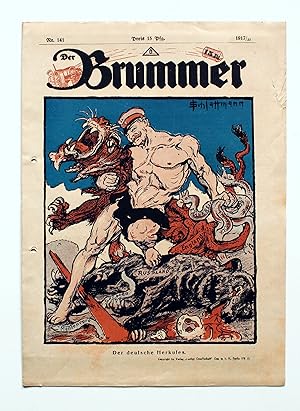 Bild des Verkufers fr Der Brummer. Nr. 141 1917 zum Verkauf von Versandantiquariat Hsl