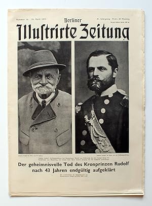 Bild des Verkufers fr Berliner Illustrirte Zeitung 41. Jahrgang 24. April 1932 Nummer 16. Ganzseitige Werbung fr: Haus Neuerburg: Overstolz und Ravenklau / Reemtsma: OVA / Atikah Auslese / Eukutol 3. zum Verkauf von Versandantiquariat Hsl