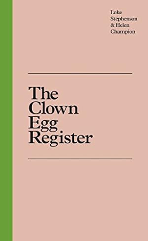 Immagine del venditore per The Clown Egg Register [Hardcover ] venduto da booksXpress