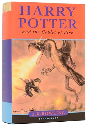 Seller image for Harry Potter and the Goblet of Fire for sale by Adrian Harrington Ltd, PBFA, ABA, ILAB