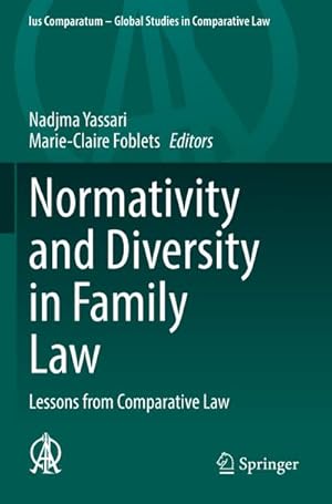 Bild des Verkufers fr Normativity and Diversity in Family Law : Lessons from Comparative Law zum Verkauf von AHA-BUCH GmbH