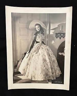 Seller image for GONE WITH THE WIND. Original Vintage 1939 "Exhibition Print" of Vivien Leigh, an oversized photograph, 12" by 15" for sale by Lakin & Marley Rare Books ABAA