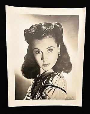 Seller image for GONE WITH THE WIND. Original Vintage 1939 "Exhibition Print" of Vivien Leigh, an oversized photograph, 12" by 15" for sale by Lakin & Marley Rare Books ABAA