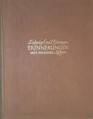 Bild des Verkufers fr Erinnerungen aus meinem Leben. Hrsg. von Wilhelm Praesent. zum Verkauf von Antiquariat Johann Forster