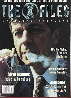 Bild des Verkufers fr The X-Files Official Magazine Volume 1 number 3 fall 1997 zum Verkauf von Warren Hahn