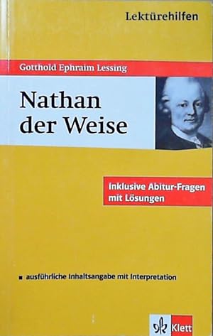 Lektürehilfen Gotthold Ephraim Lessing "Nathan der Weise"