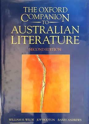 Seller image for The Oxford Companion To Australian Literature for sale by Marlowes Books and Music