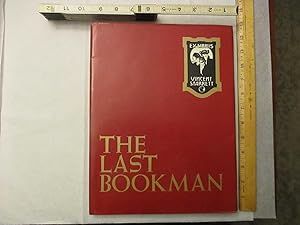 Seller image for The Last Bookman for sale by Dean's Books