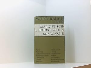 Seller image for Wrterbuch der marxistischen leninistischen Soziologie. for sale by Book Broker