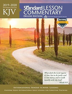 Image du vendeur pour KJV Standard Lesson Commentary Deluxe Edition 2019-2020 mis en vente par Reliant Bookstore