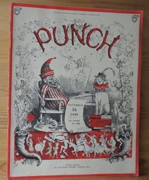 PUNCH Or The London Charivari - November 16, 1949, Vol. CCXVII, No. 5686