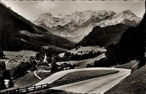 Bild des Verkufers fr Ansichtskarte / Postkarte Ramsau im Berchtesgadener Land Oberbayern, Deutsche Alpenstrae zum Verkauf von akpool GmbH