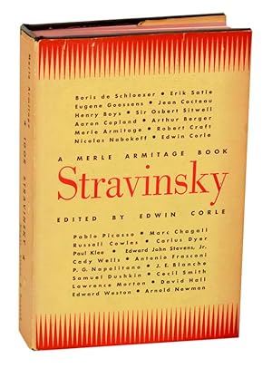 Seller image for Stravinsky: A Merle Armitage Book for sale by Jeff Hirsch Books, ABAA