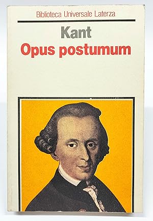 Immagine del venditore per Opus postumum venduto da Florentia Libri