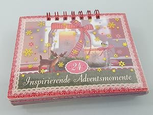 Bild des Verkufers fr 24 Inspirierende Adventsmomente Mini-Tischadventskalender (Verkaufseinheit) zum Verkauf von SIGA eG