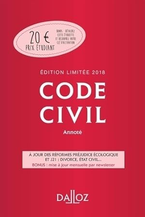 Code civil 2018 - Collectif